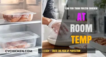 Safe Thawing: The Do's and Don'ts of Defrosting Chicken at Room Temperature