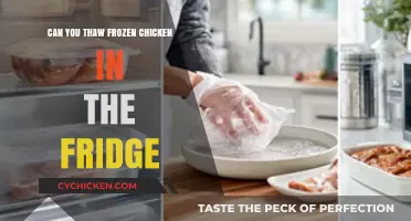 Safe Thawing: How to Defrost Frozen Chicken in the Fridge