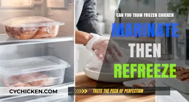 Safe Thawing and Refreezing of Marinated Chicken: A Guide
