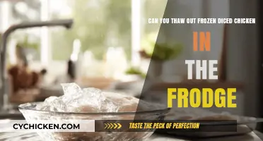 Safely Thawing Frozen Diced Chicken in the Fridge: A Guide