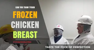 Safe Thawing Methods for Tyson Frozen Chicken Breast