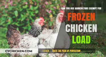 Exploring Agriculture Exemptions for Frozen Chicken Loads: A Guide
