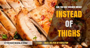 Chicken Breast vs. Thighs: Can You Substitute in Recipes?