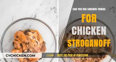 Chicken Thighs in Stroganoff: A Tasty Twist on a Classic Dish