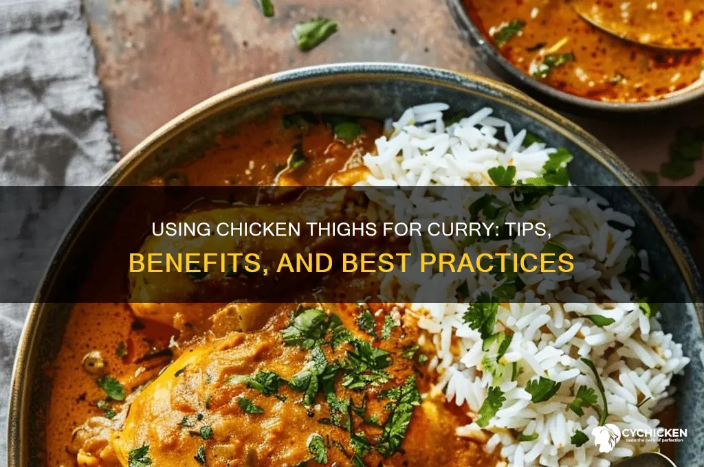 can you use chicken thighs for curry