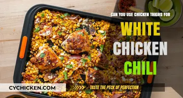 Chicken Thighs in White Chicken Chili: A Flavorful Twist?