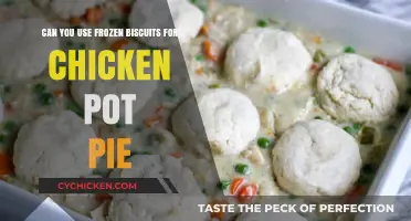 From Freezer to Feast: Transforming Frozen Biscuits into Chicken Pot Pie Delight