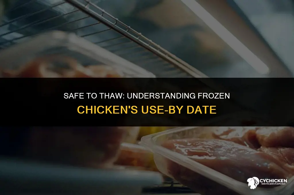 can you use frozen chicken after the use by date