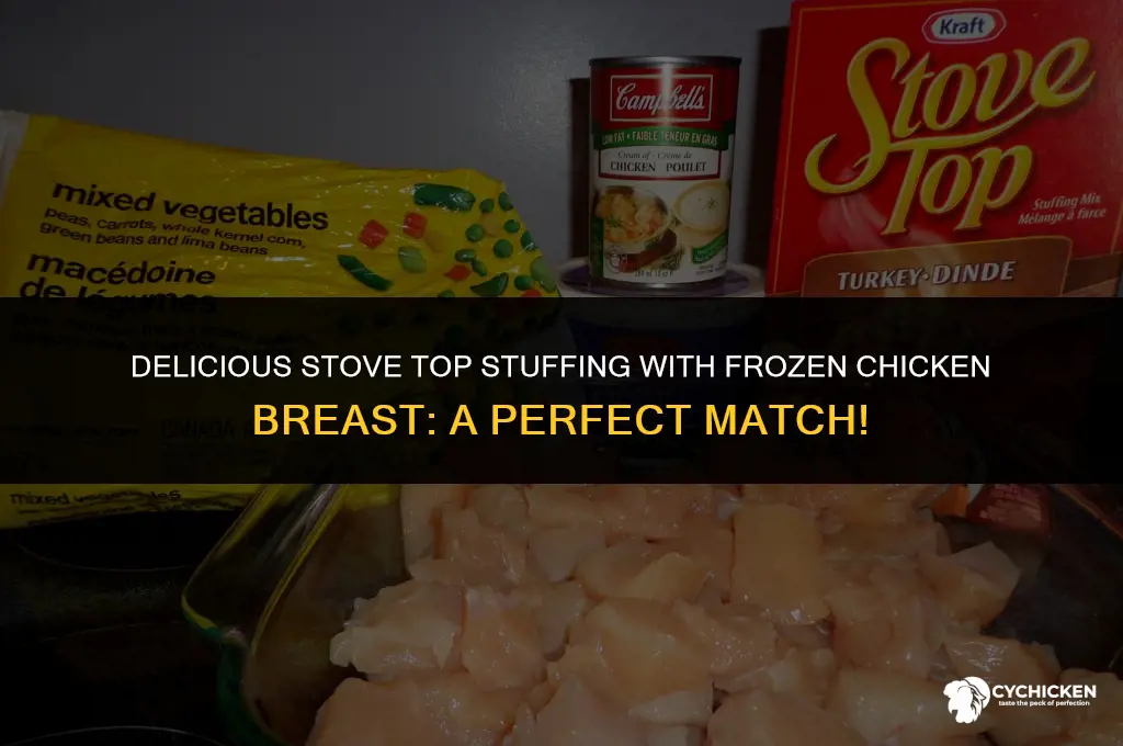 can you use frozen chicken breast with stove top stuffing
