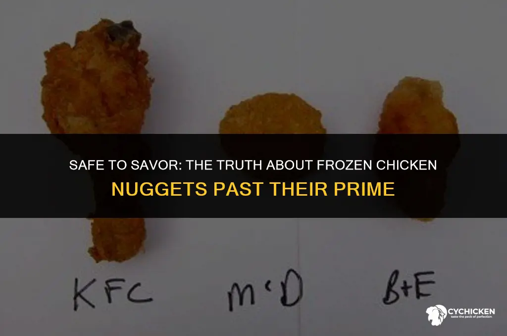 can you use frozen chicken nuggets past expiration date