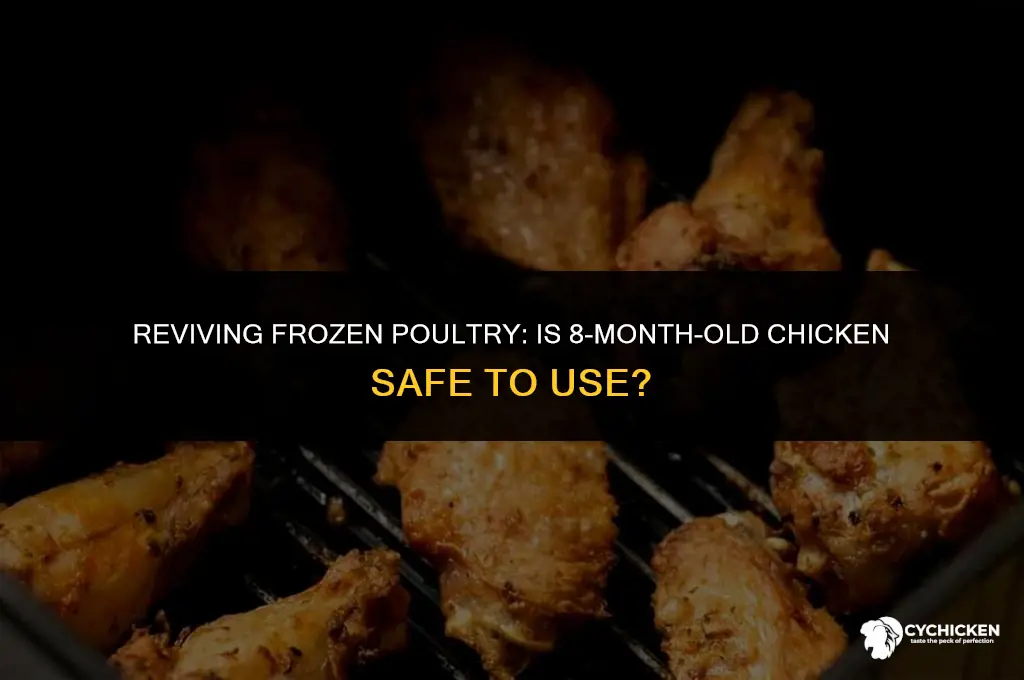 can you use frozen chicken thats 8 months old