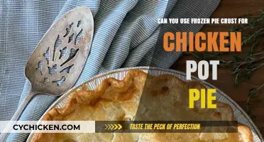 From Freezer to Feast: Chicken Pot Pie with Frozen Crust