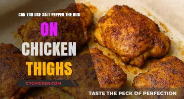 Salt, Pepper, and Rub: Perfect Chicken Thighs Every Time