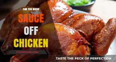 Can You Wash Sauce Off Chicken? Tips for Clean, Safe Cooking
