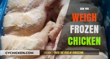 Thawing Truths: Can You Weigh Frozen Chicken Accurately?