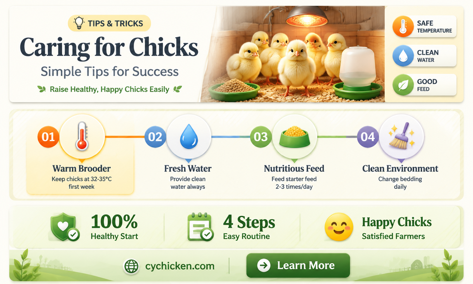 are chicks easy to take care of
