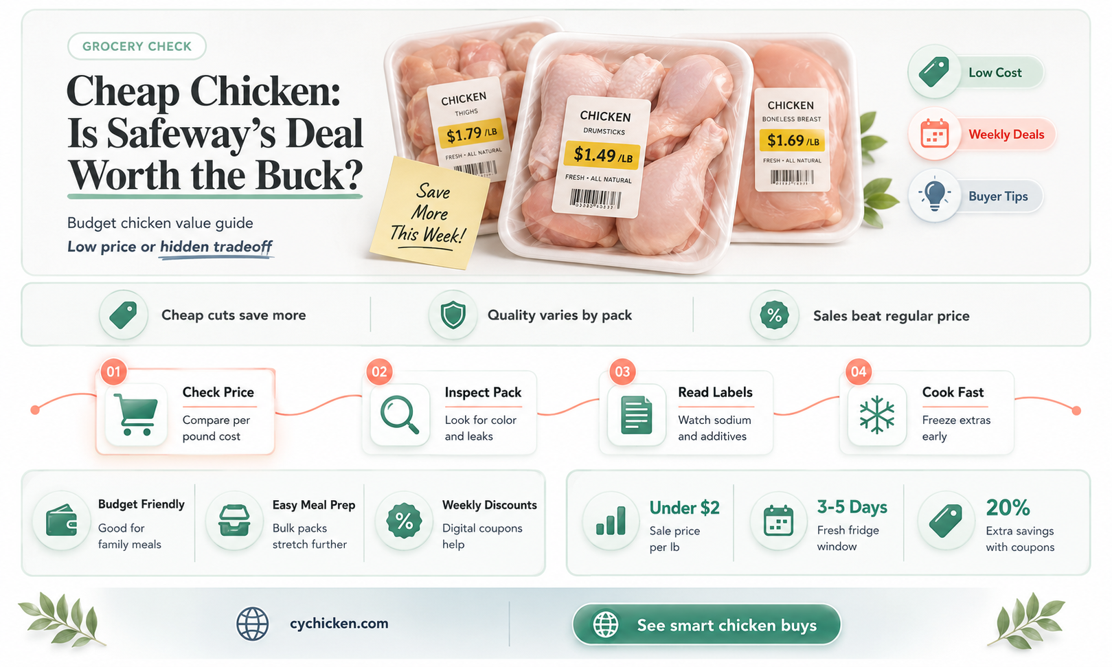 are the 5 dollar chicken at safwway worth it