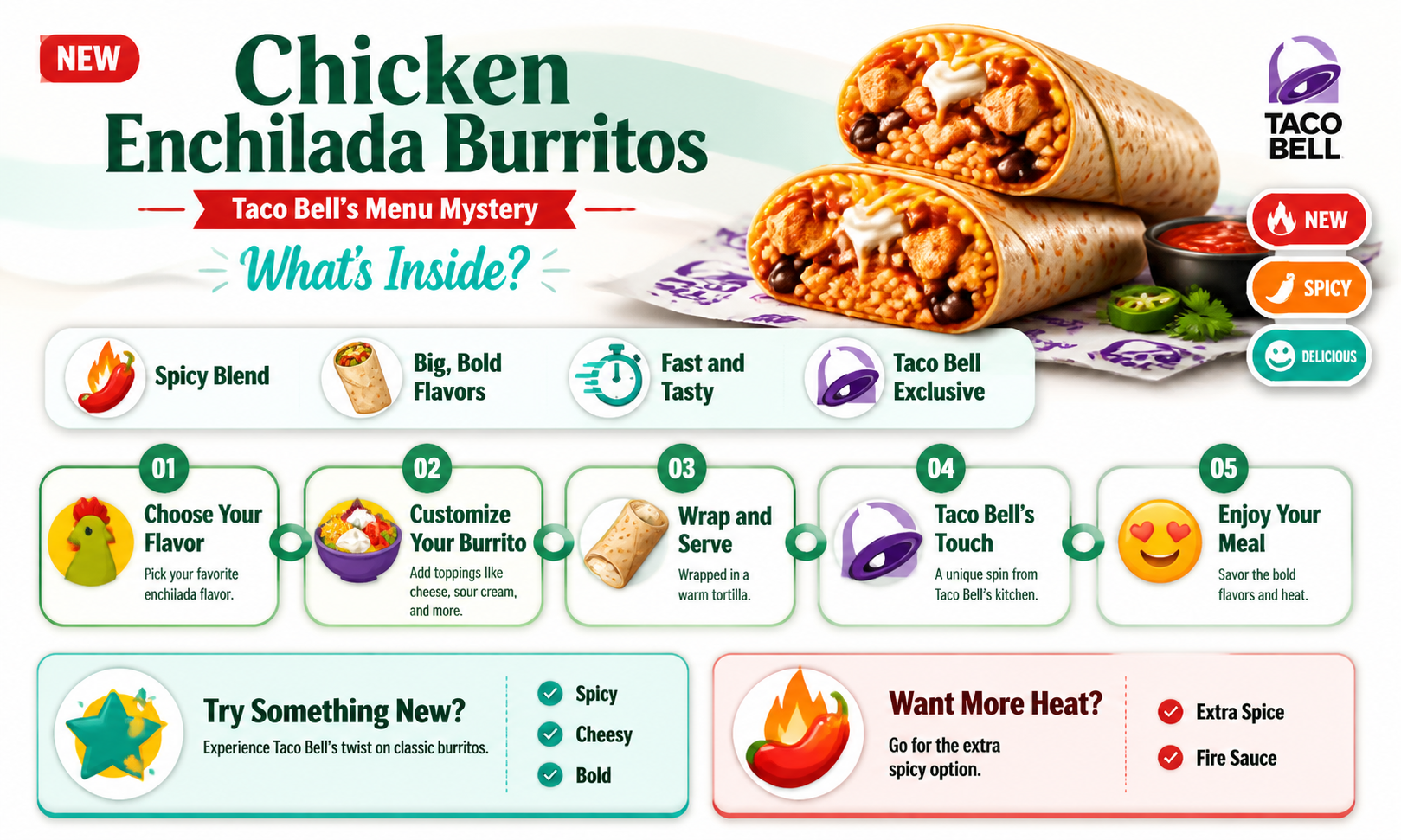 are chicken enchilada burritos coming back to taco bell