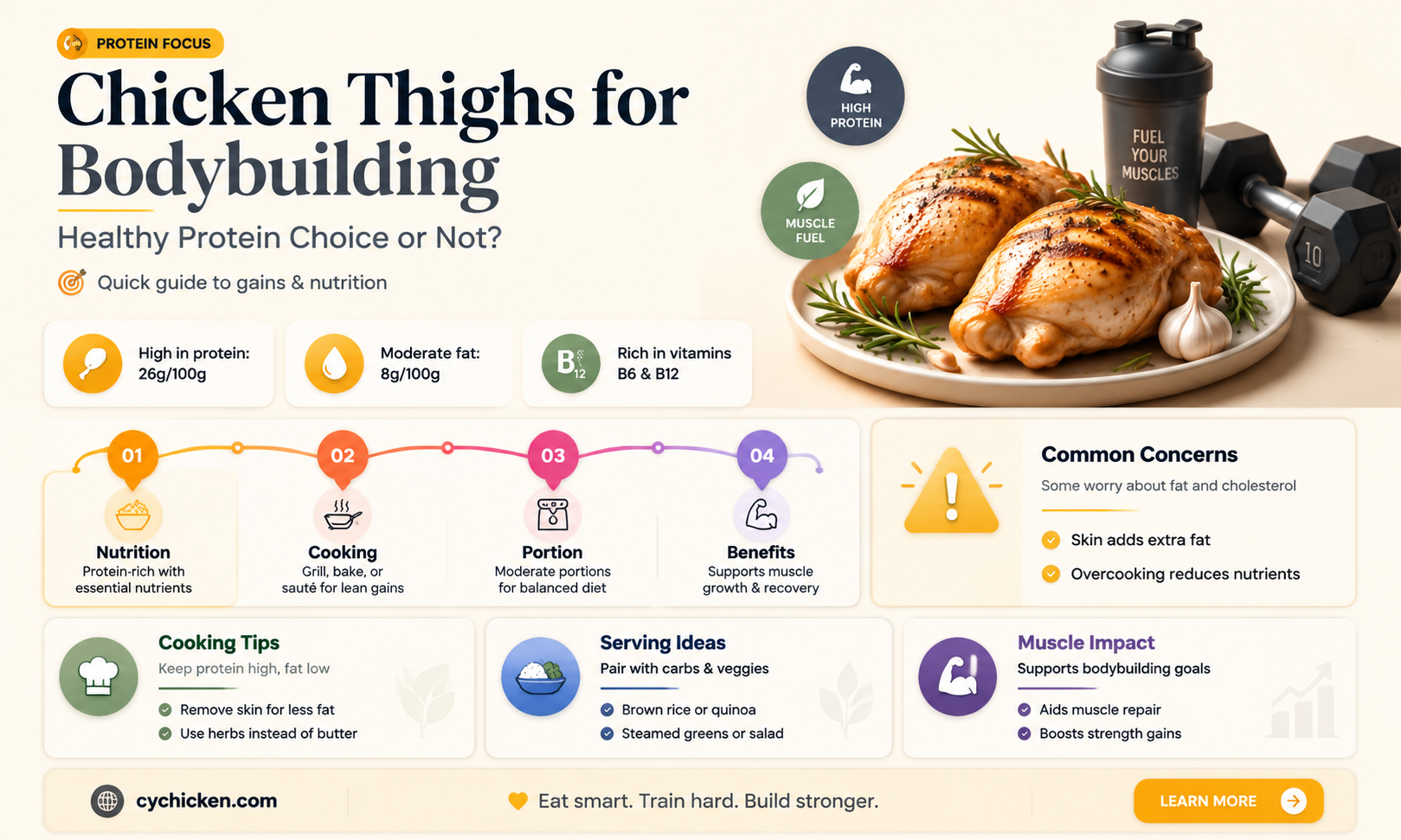 are chicken thighs healthy bodybuilding