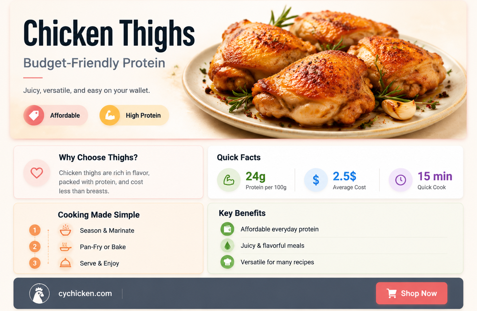 are chicken thighs the best deal