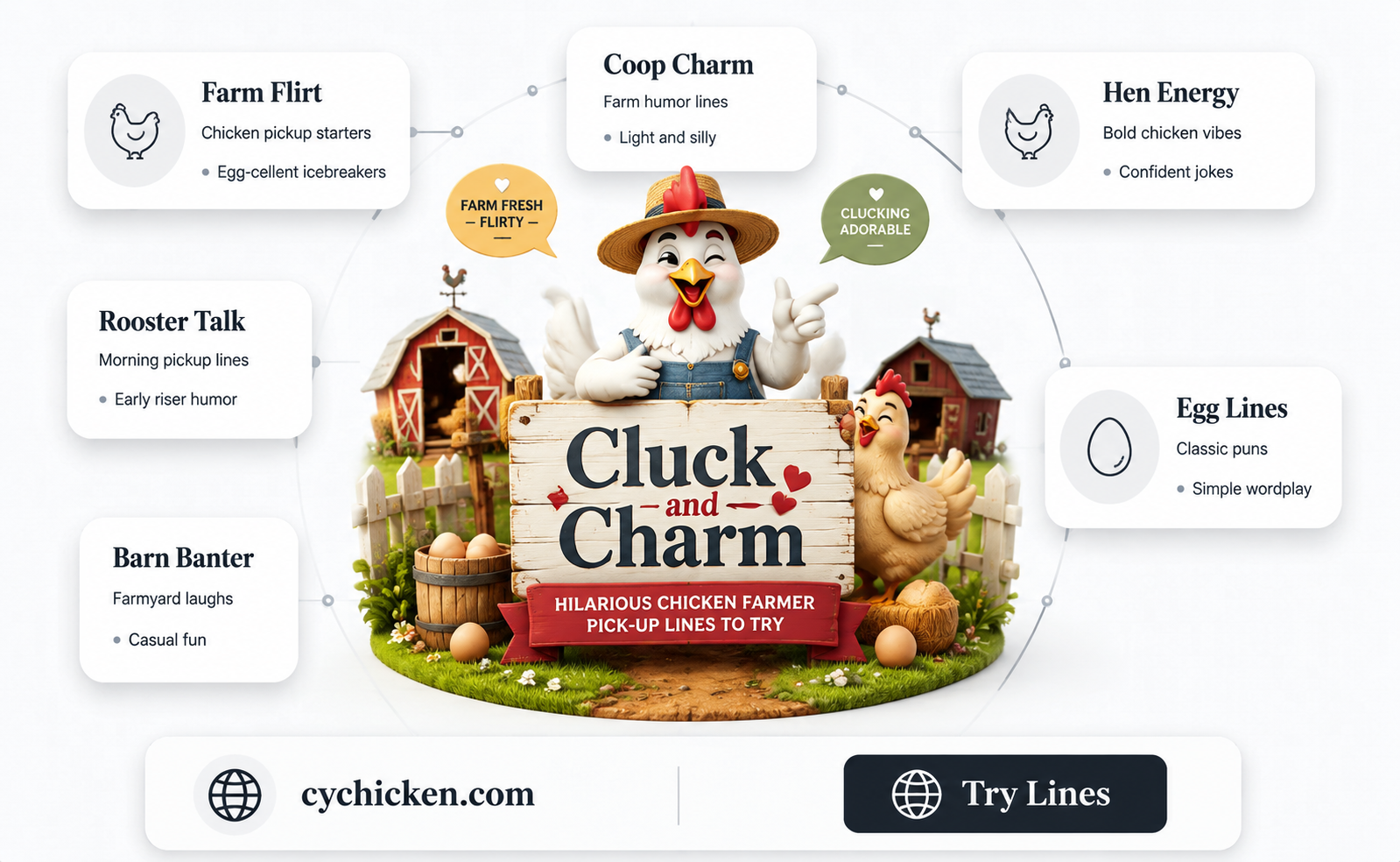 are you a chicken farmer pick up line