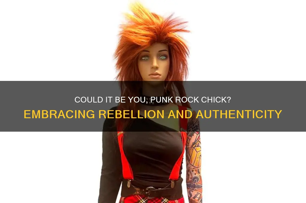 could it be you punk rock chick