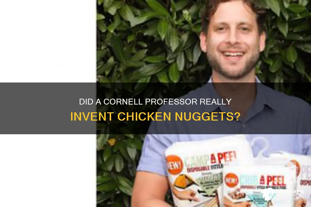 did a cornell professor invent chicken nuggets