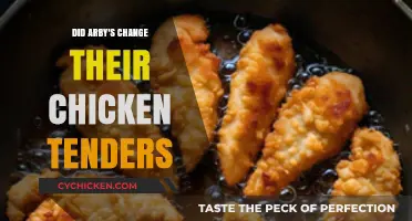Arby's Chicken Tenders: Did the Recipe Change?