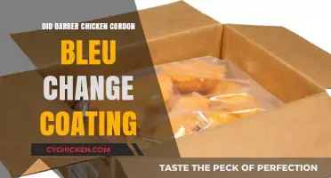 Barber Chicken Cordon Bleu: Coating Change Confirmed or Myth?