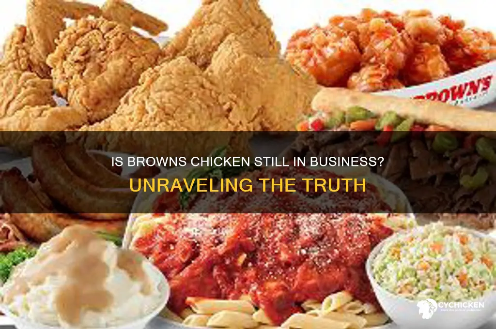 did browns chicken go out of buisness