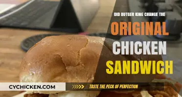 Did Burger King Alter the Original Chicken Sandwich Recipe?