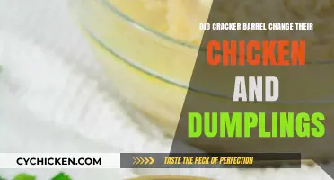 Cracker Barrel's Chicken and Dumplings: Recipe Change or Classic Comfort?