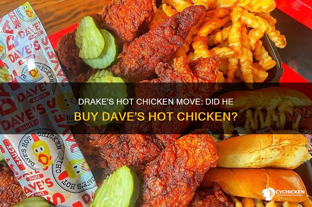did drake buy dave