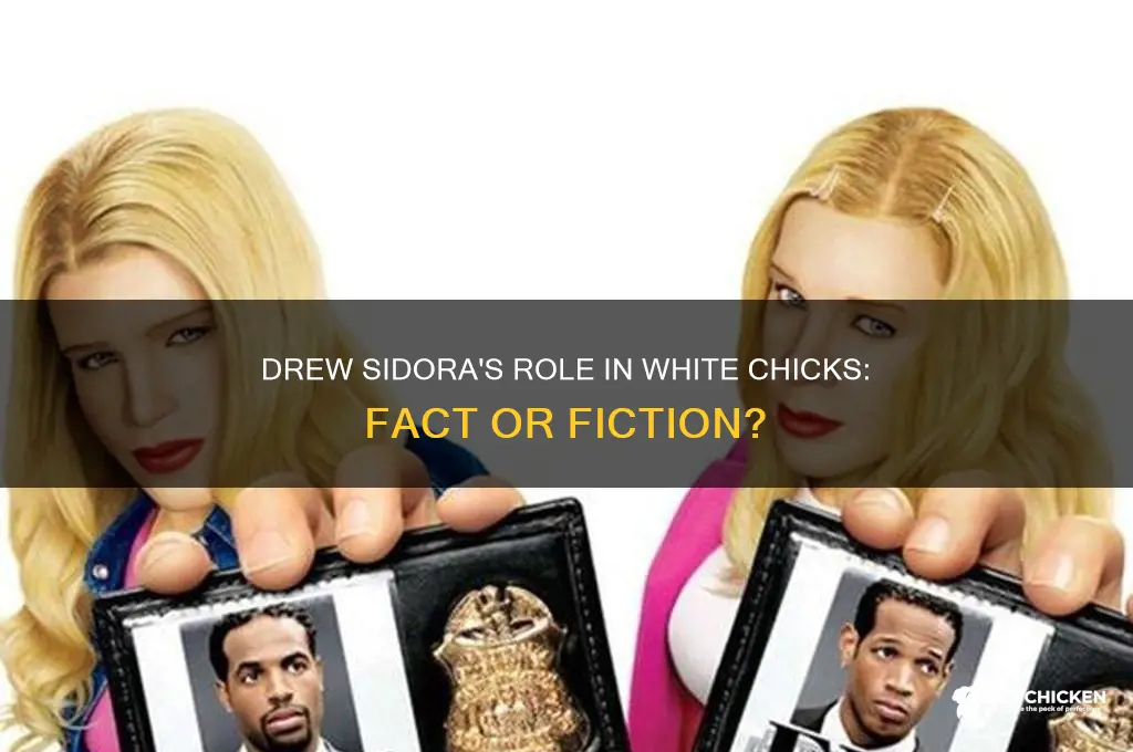 did drew sidora play in white chicks