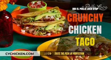 El Pollo Loco's Crunchy Chicken Taco: Discontinued or Still Available?