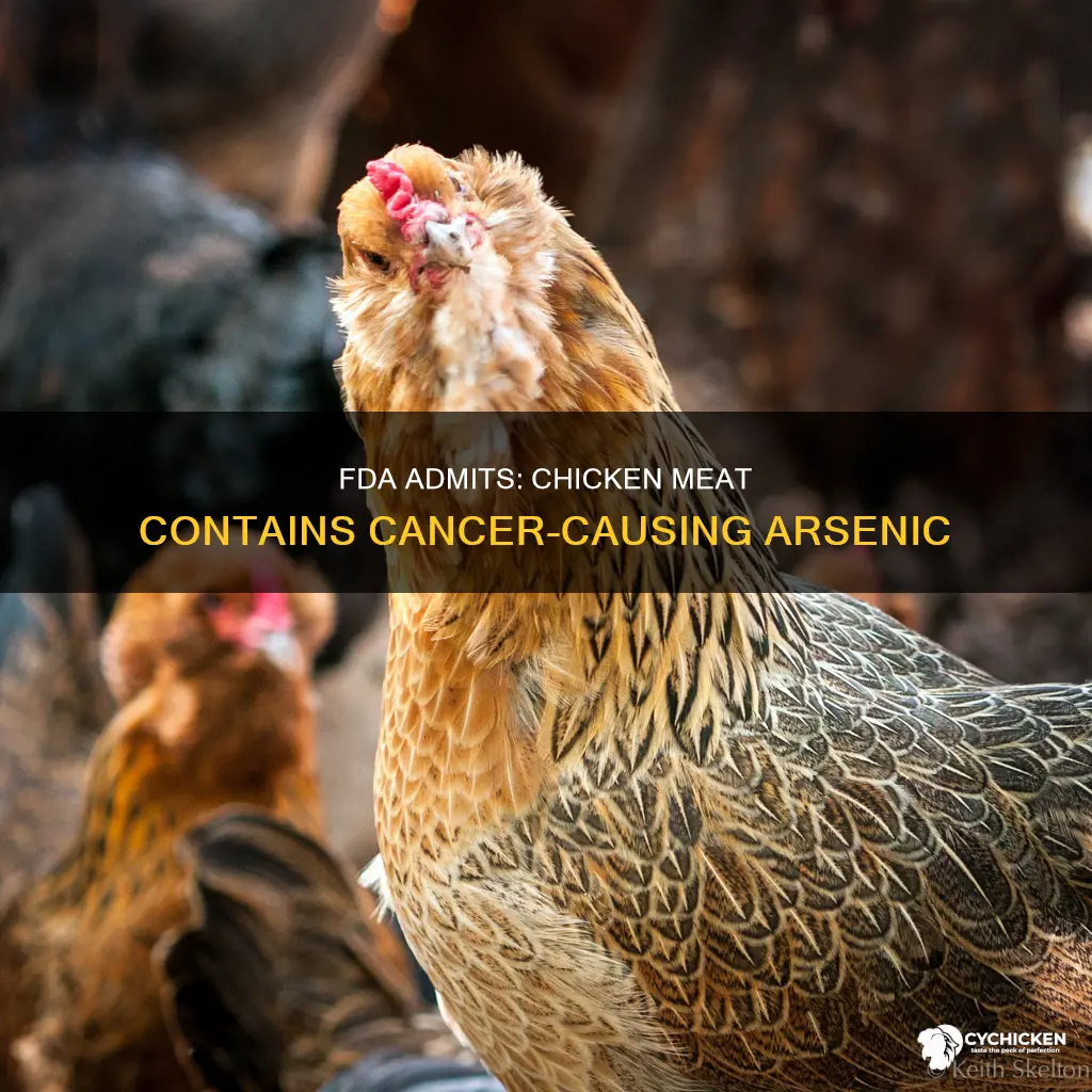 did fda finally admit chicken meat contains cancer-causing arsenic