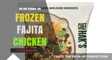 Did Heb Modify Their Frozen Fajita Chicken Recipe? Find Out Here!