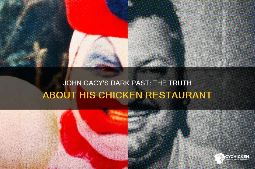 did john gacy have a chicken restaraunt