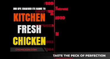 KFC's Name Change: Kitchen Fresh Chicken?