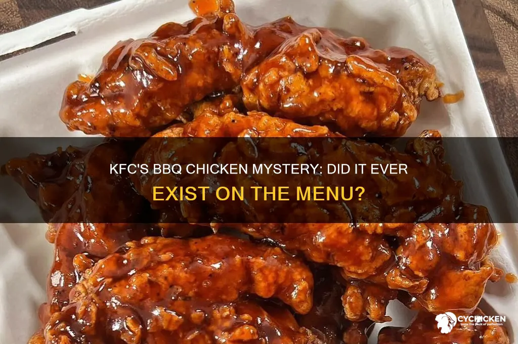 did kfc ever have bar q chicken