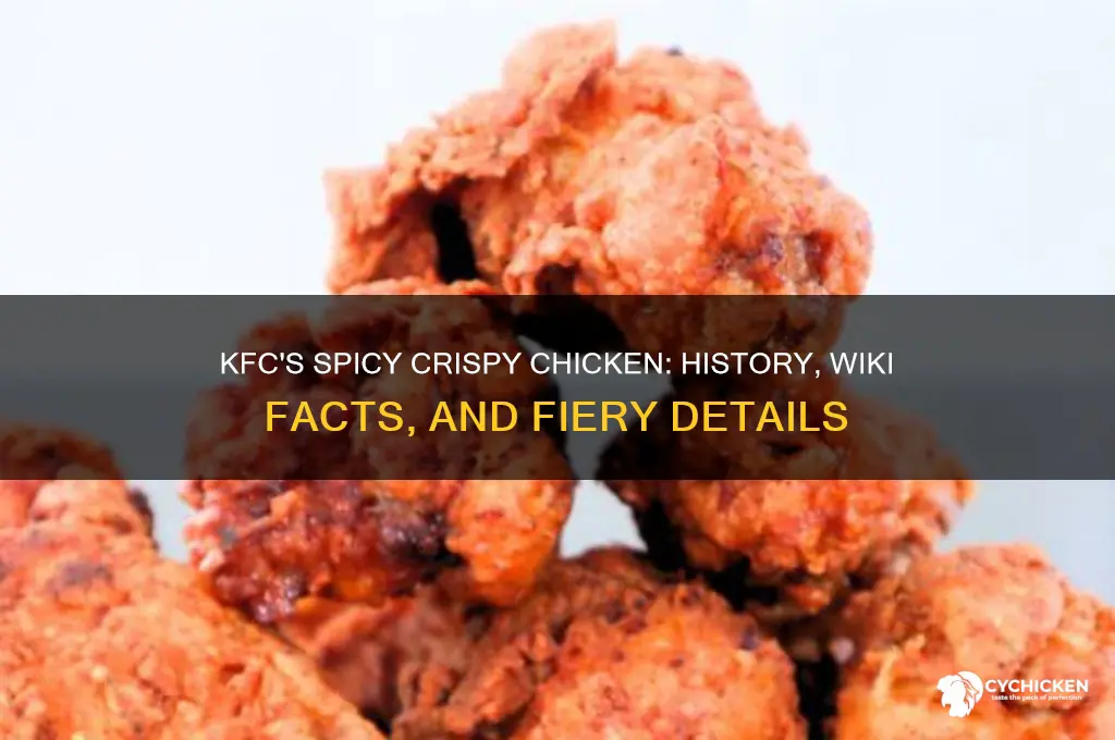 did kfc have a spicy crispy chicken wiki