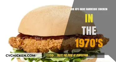 KFC's Barbeque Chicken: A 1970s Delight