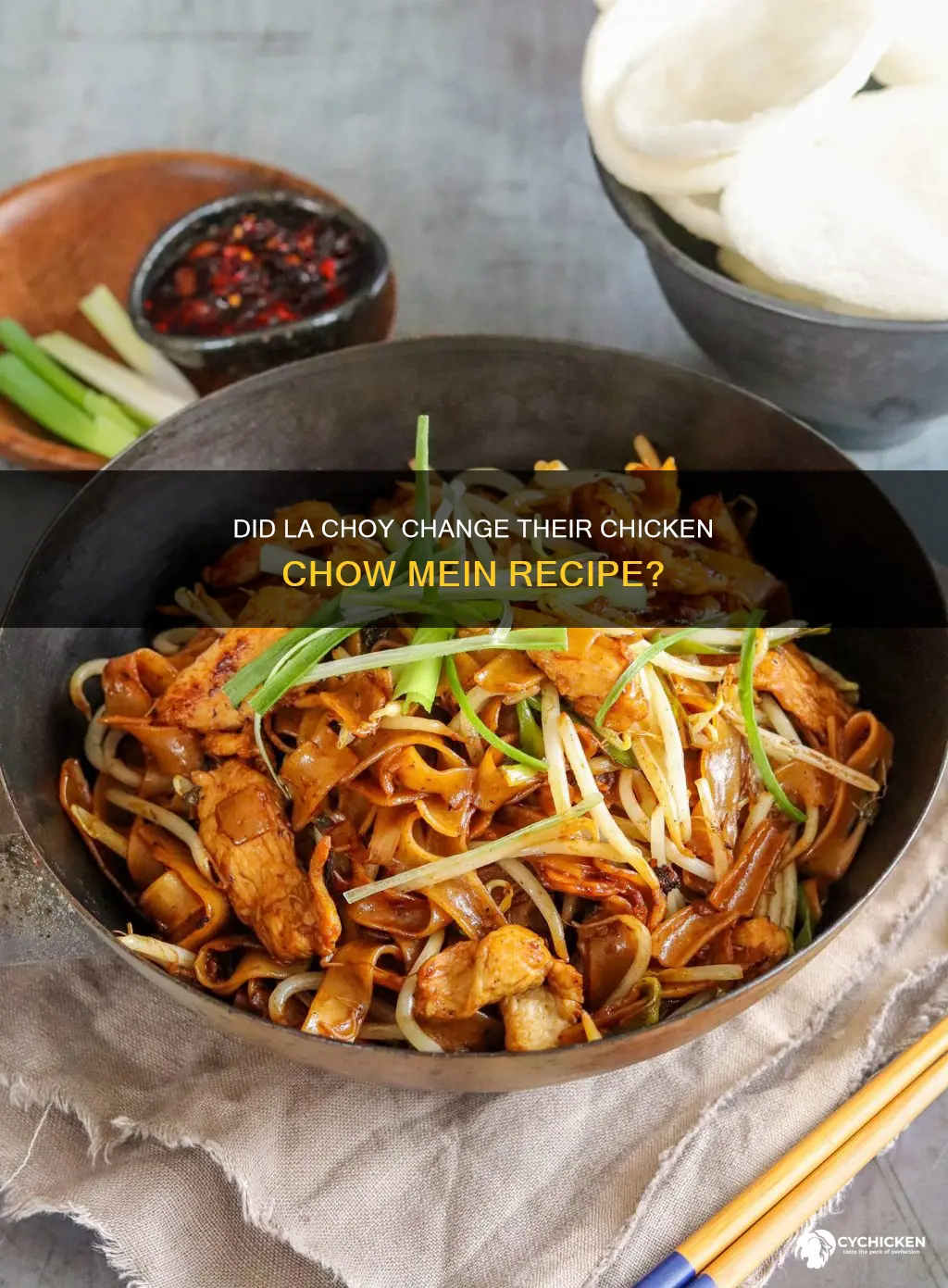 did la choy change their chicken chow mein recipe