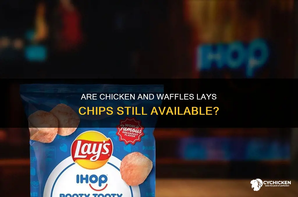 did lays discontinue chicken and waffles chips