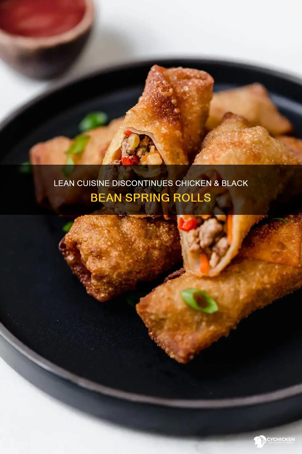 did lean cuisine discontinue chicken & black bean spring rolls