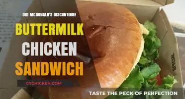 Is the Buttermilk Chicken Sandwich Gone from McDonald's Menu?