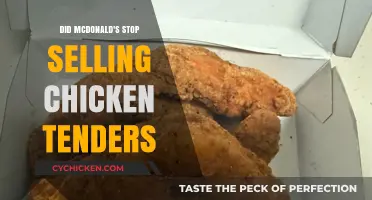 McDonald's Chicken Tenders: Are They Still on the Menu?