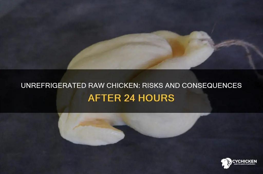 did not refrigerate raw chicken for 24 hours