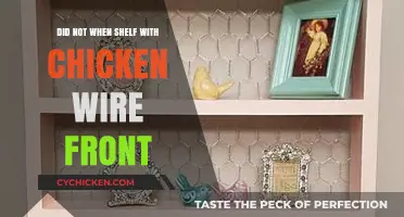 DIY Chicken Wire Shelf Front: Creative Storage Solutions for Your Space