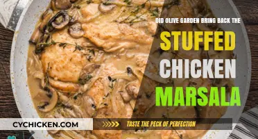 Olive Garden's Stuffed Chicken Marsala: Back on the Menu?